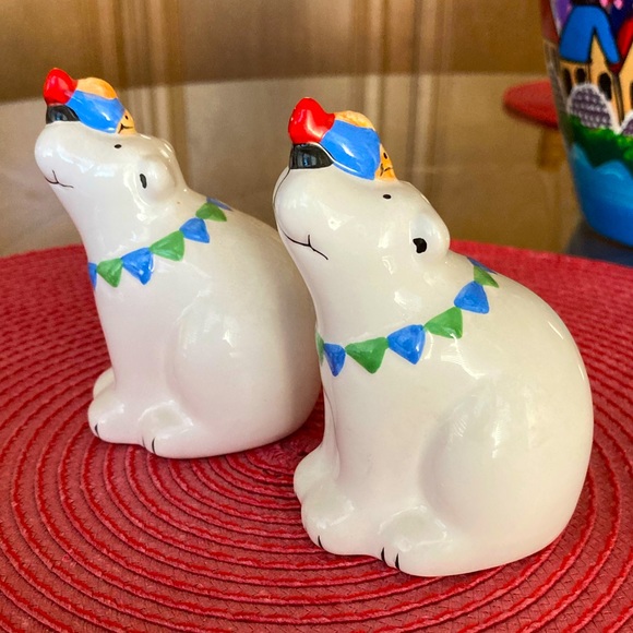 Polar Bear S&P Shakers - Vintage - Picture 4 of 6